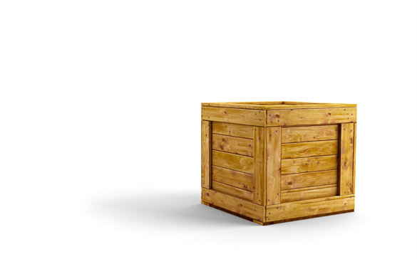Strong wooden case for protection