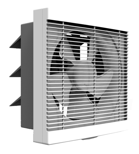 APB/ASB Plastic Exhaust Fan with Shutter